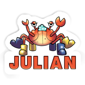Crab Sticker Julian Image