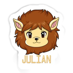 Lion Sticker Julian Image