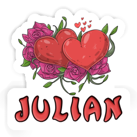 Sticker Julian Heart Image
