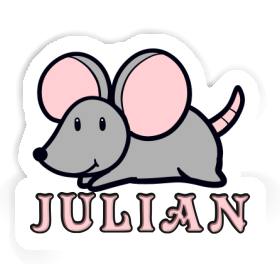 Maus Aufkleber Julian Image