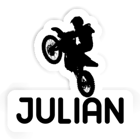 Motocross Rider Sticker Julian Image