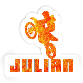 Sticker Julian Motocross Rider Image