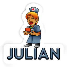 Julian Sticker Nurse Image