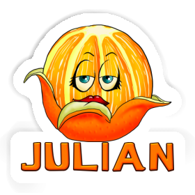Sticker Orange Julian Image