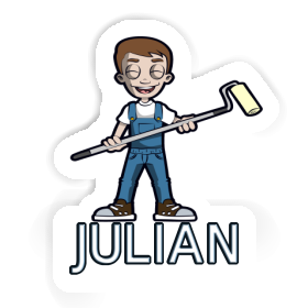 Sticker Julian Painter Image