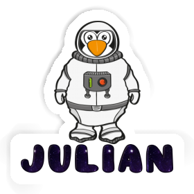 Astronaut Sticker Julian Image