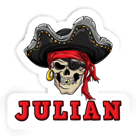 Pirate Sticker Julian Image