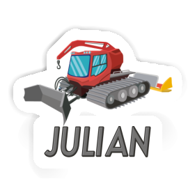 Snow Groomer Sticker Julian Image