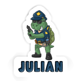 Officer Sticker Julian Image
