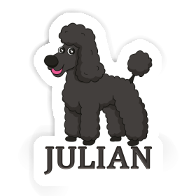 Julian Sticker Poodle Image