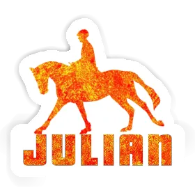 Sticker Horse Rider Julian Image