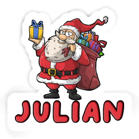 Santa Sticker Julian Image