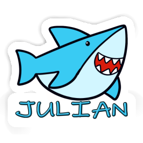 Sticker Julian Shark Image