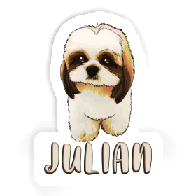 Sticker Julian Shih Tzu Image