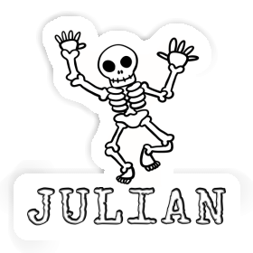 Sticker Julian Skull Image