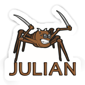 Fighting Spider Sticker Julian Image