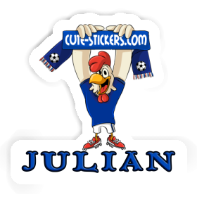 Julian Sticker Rooster Image