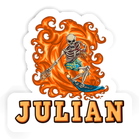 Surfer Sticker Julian Image