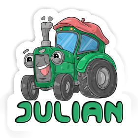 Sticker Tractor Julian Image
