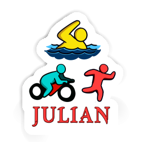 Sticker Triathlete Julian Image