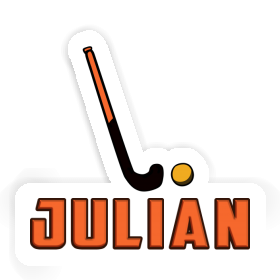 Floorball Stick Sticker Julian Image