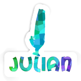 Windsurfer Sticker Julian Image