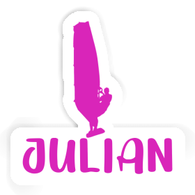 Julian Sticker Windsurfer Image