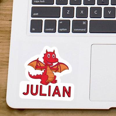 Julian Sticker Baby Dragon Notebook Julian Sticker Baby Dragon Gift package Image