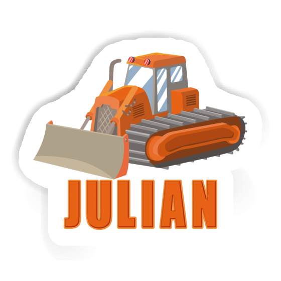 Sticker Julian Excavator Notebook Sticker Julian Excavator Notebook Image