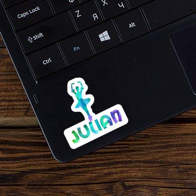 Ballerina Sticker Julian Notebook Ballerina Sticker Julian Gift package Image