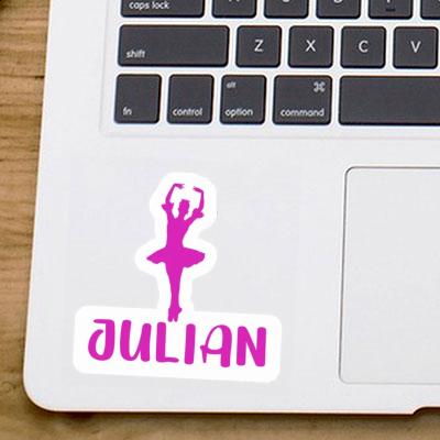 Sticker Julian Ballerina Laptop Sticker Julian Ballerina Laptop Image