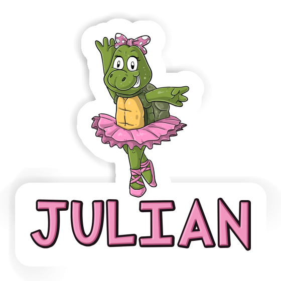 Sticker Julian Ballerina Notebook Sticker Julian Ballerina Gift package Image