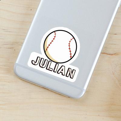 Julian Aufkleber Baseball Notebook Julian Aufkleber Baseball Gift package Image