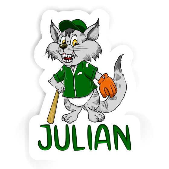 Julian Sticker Cat Notebook Julian Sticker Cat Gift package Image