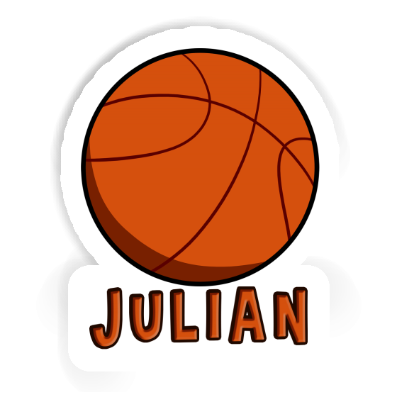 Julian Sticker Basketball Notebook Julian Sticker Basketball Notebook Image
