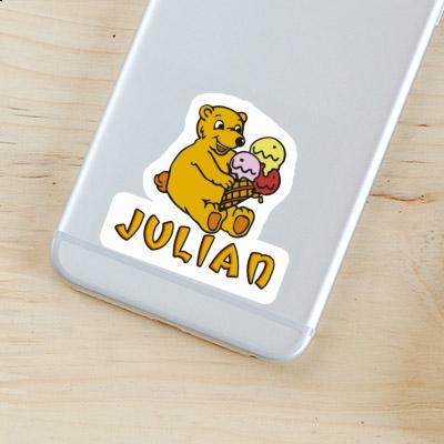 Sticker Bear Julian Notebook Sticker Bear Julian Gift package Image