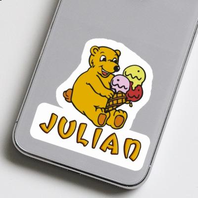 Eiscreme-Bär Sticker Julian Notebook Eiscreme-Bär Sticker Julian Gift package Image