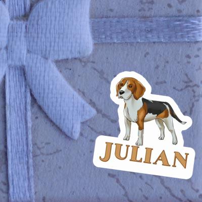 Sticker Beagle Dog Julian Sticker Beagle Dog Julian Image