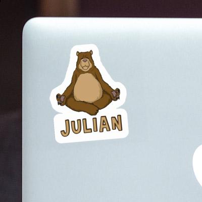 Yogi Sticker Julian Notebook Yogi Sticker Julian Gift package Image