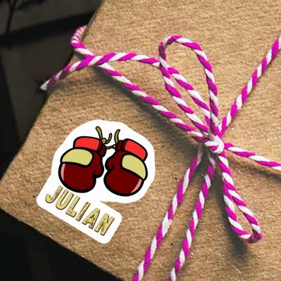 Boxing Glove Sticker Julian Notebook Boxing Glove Sticker Julian Gift package Image