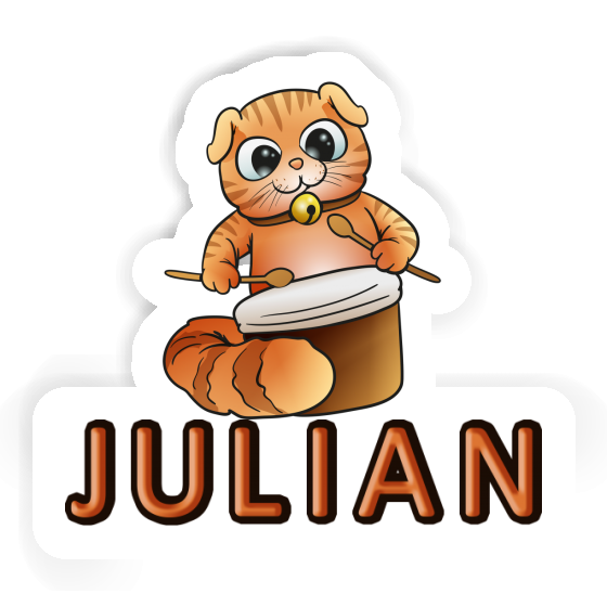 Sticker Julian Drummer Laptop Sticker Julian Drummer Laptop Image