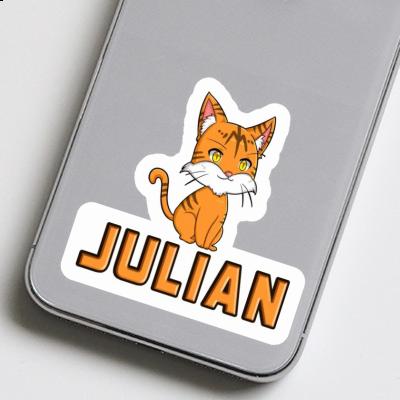 Julian Sticker Cat Notebook Julian Sticker Cat Notebook Image