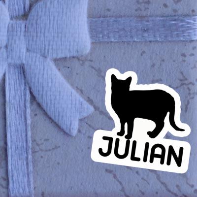 Julian Autocollant Chat Notebook Julian Autocollant Chat Gift package Image