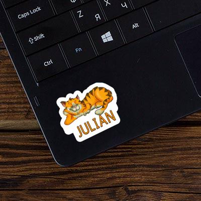 Sticker Julian Cat Notebook Sticker Julian Cat Gift package Image