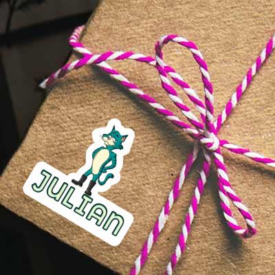 Sticker Standing Cat Julian Notebook Sticker Standing Cat Julian Gift package Image