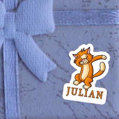 Dabbing Cat Sticker Julian Notebook Dabbing Cat Sticker Julian Gift package Image