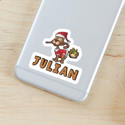 Julian Aufkleber Weihnachtskatze Notebook Julian Aufkleber Weihnachtskatze Gift package Image