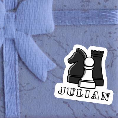 Sticker Chessman Julian Notebook Sticker Chessman Julian Gift package Image