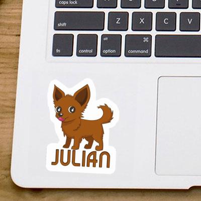 Julian Sticker Chihuahua Laptop Julian Sticker Chihuahua Laptop Image
