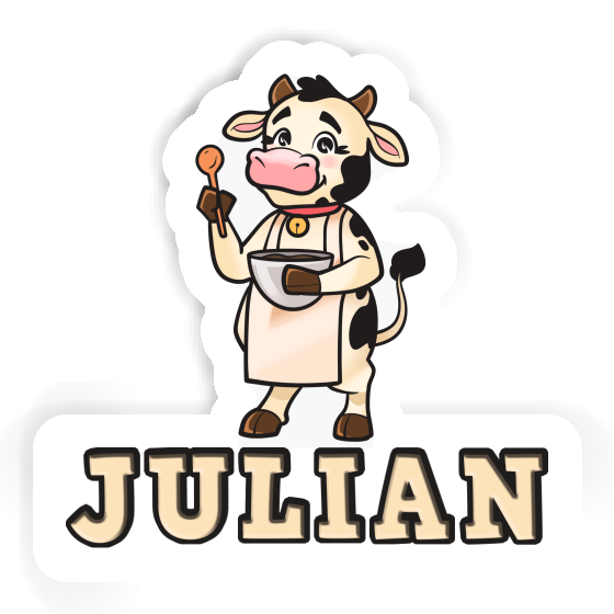 Sticker Julian Cook Notebook Sticker Julian Cook Gift package Image